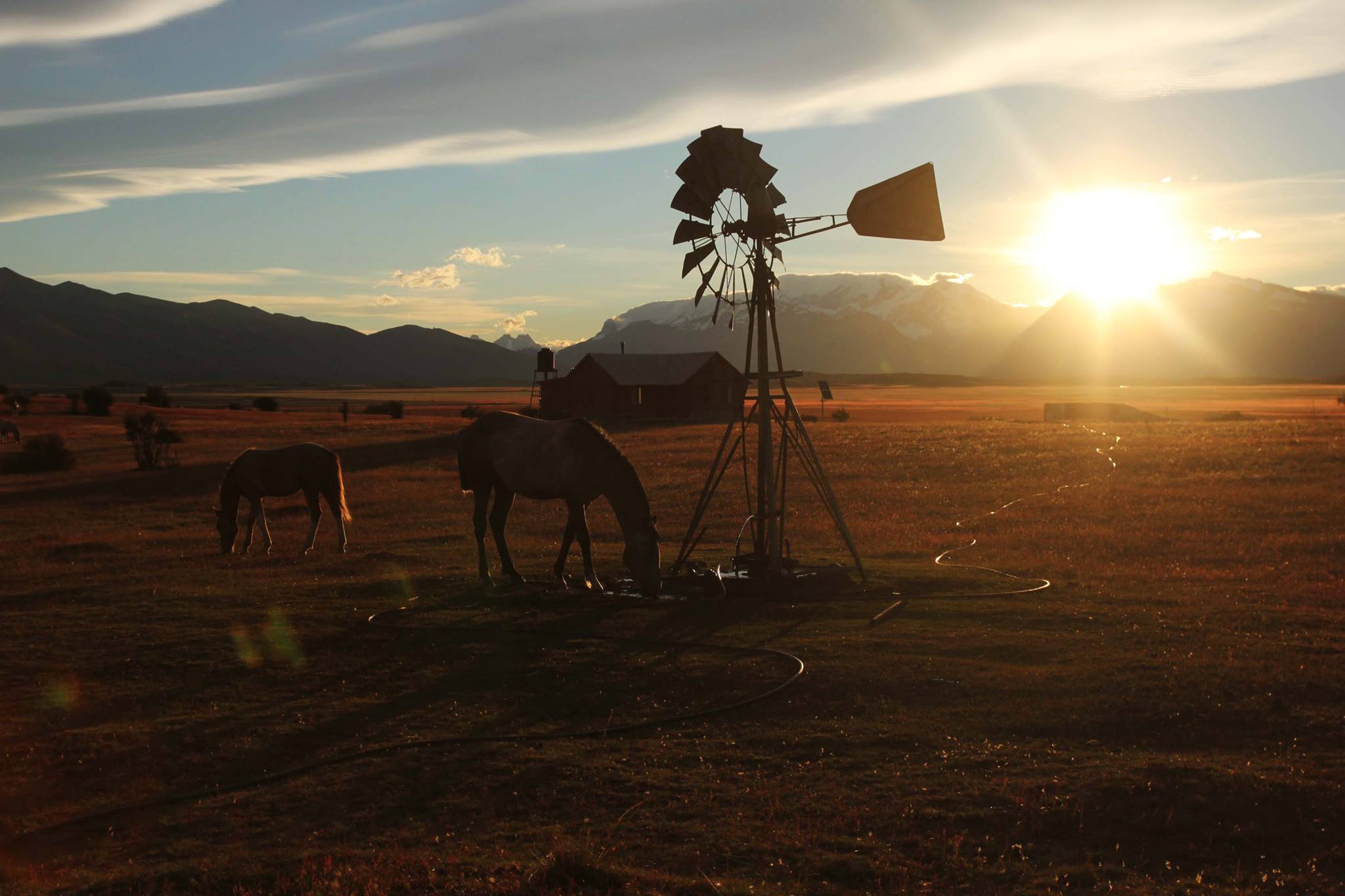 Sunset at Estancia Rio Mitre